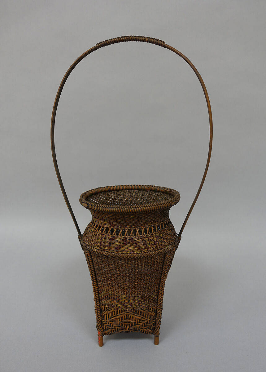 Karamono-Style Basket, Bamboo, Japan 