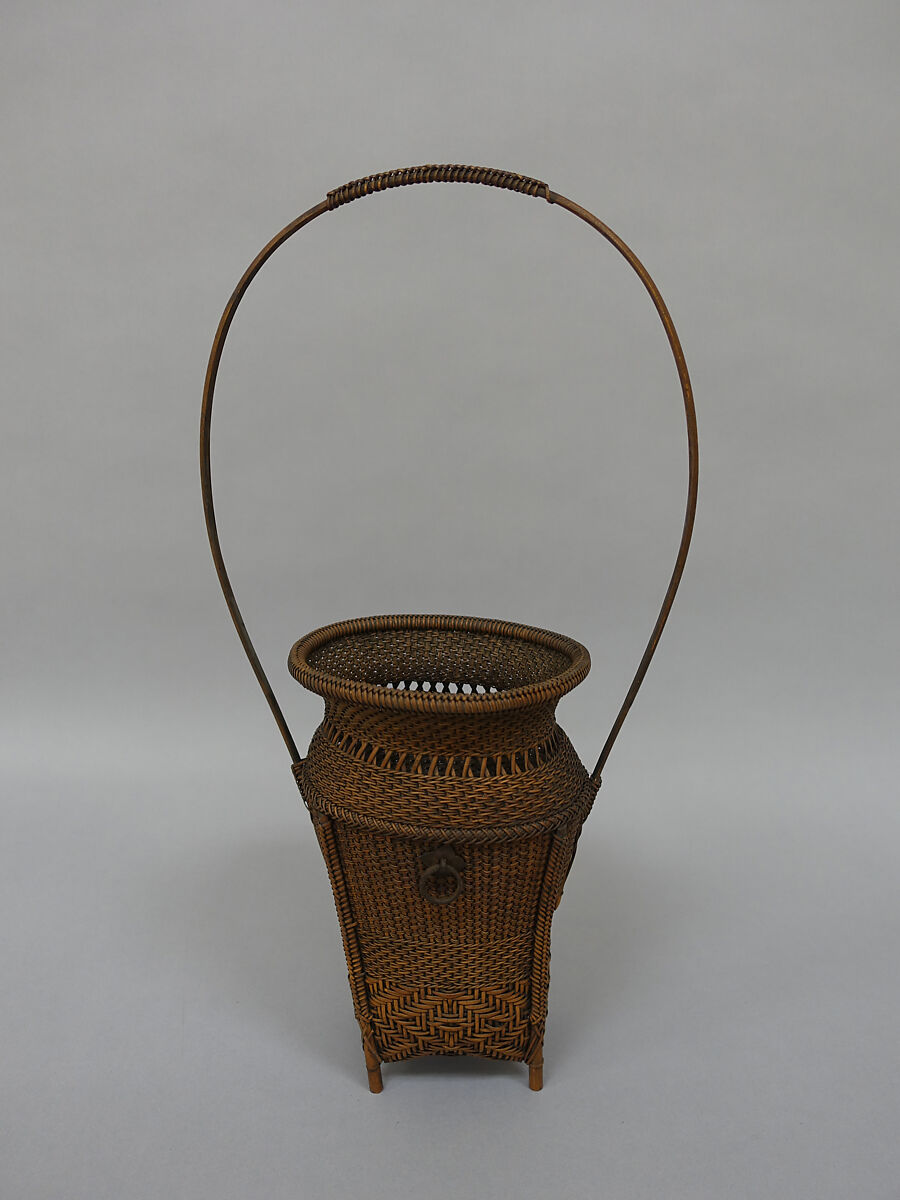 Karamono-Style Basket, Bamboo, Japan
