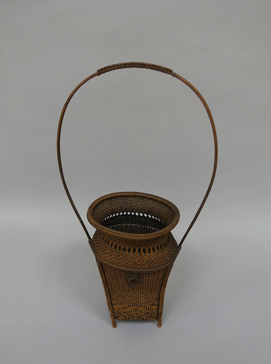 Karamono-Style Basket, Bamboo, Japan