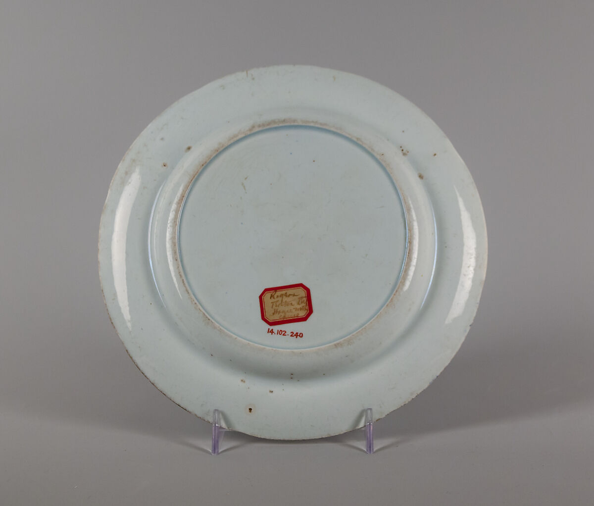 Plate, Enoch Wood &amp; Sons (British, active Burslem, 1818–46), Earthenware, transfer-printed, British (American market)