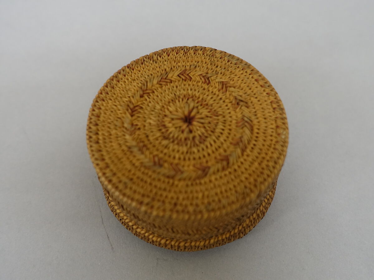 Covered Box, Bamboo, Japan