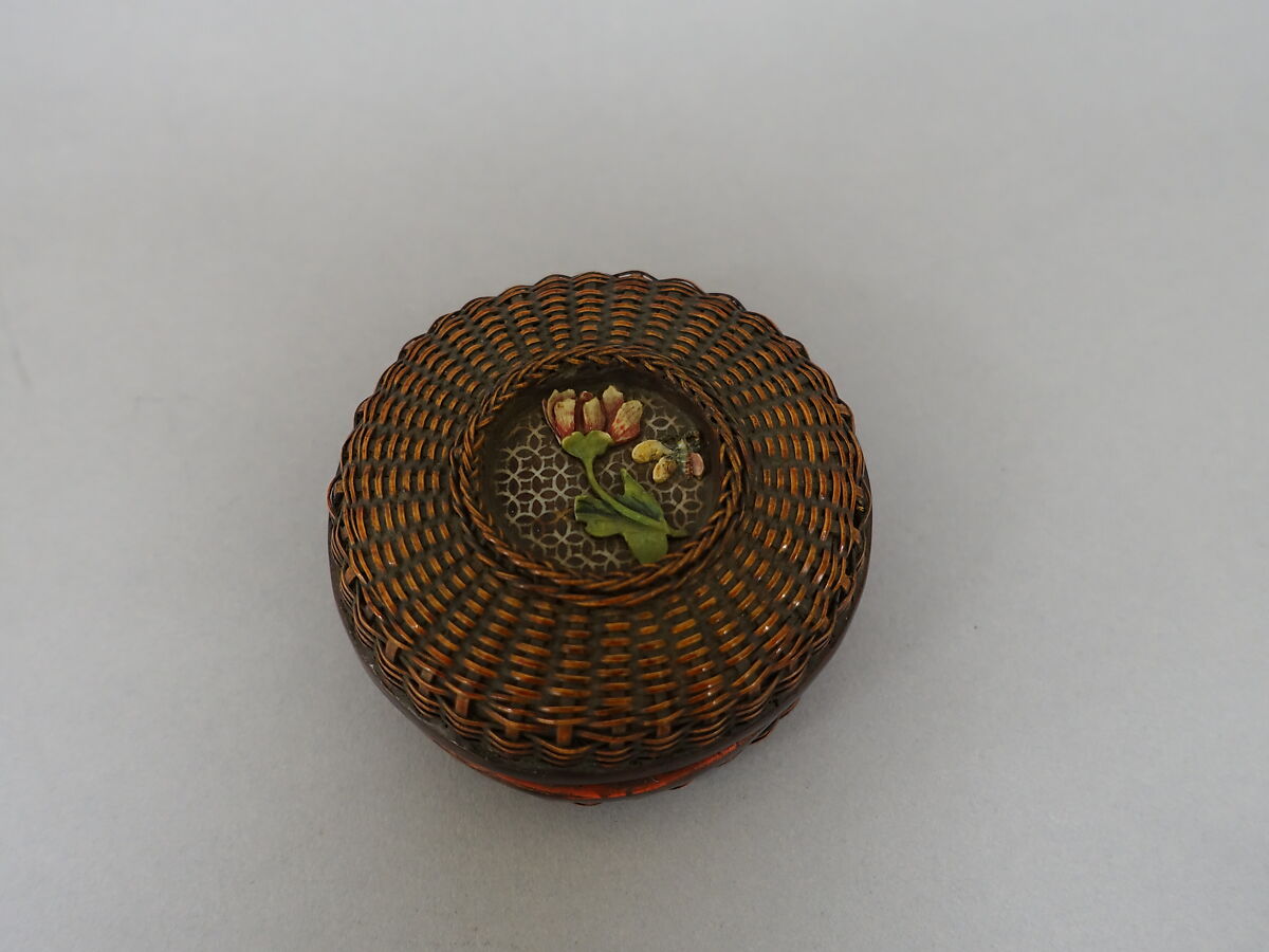 Covered Box, Bamboo, Japan