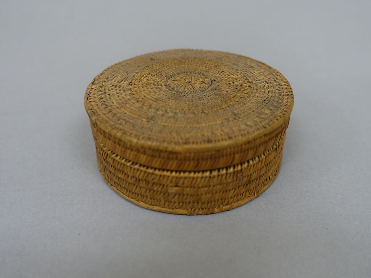 Covered Box, Bamboo, Japan