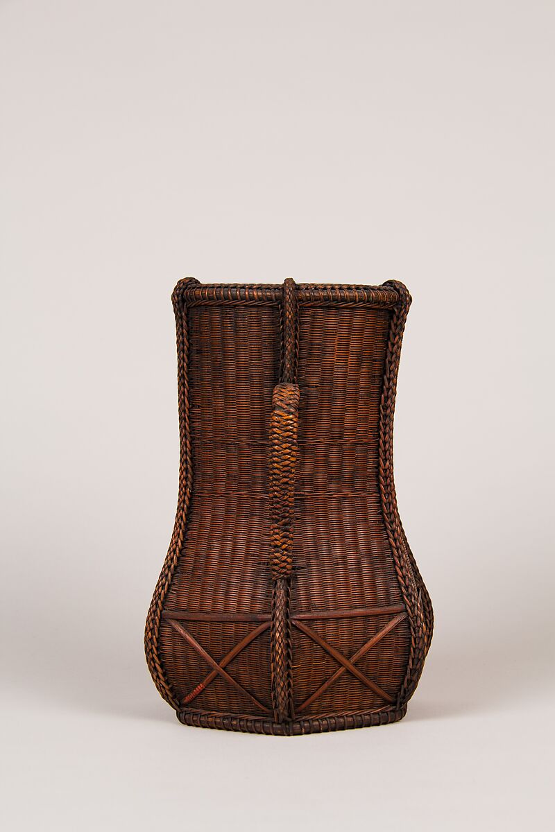 Flower Basket (Hanakago), Timber bamboo and rattan, Japan