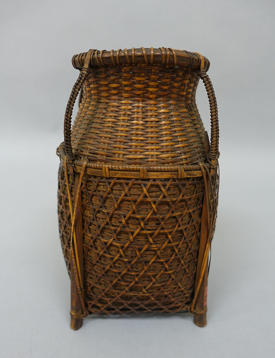 Basket, Rattan or bamboo, Japan