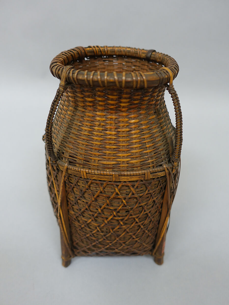 Basket, Rattan or bamboo, Japan