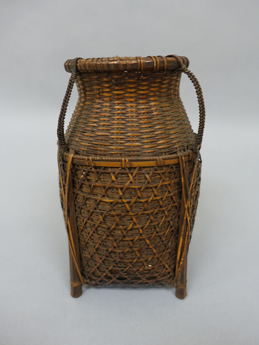 Basket, Rattan or bamboo, Japan 