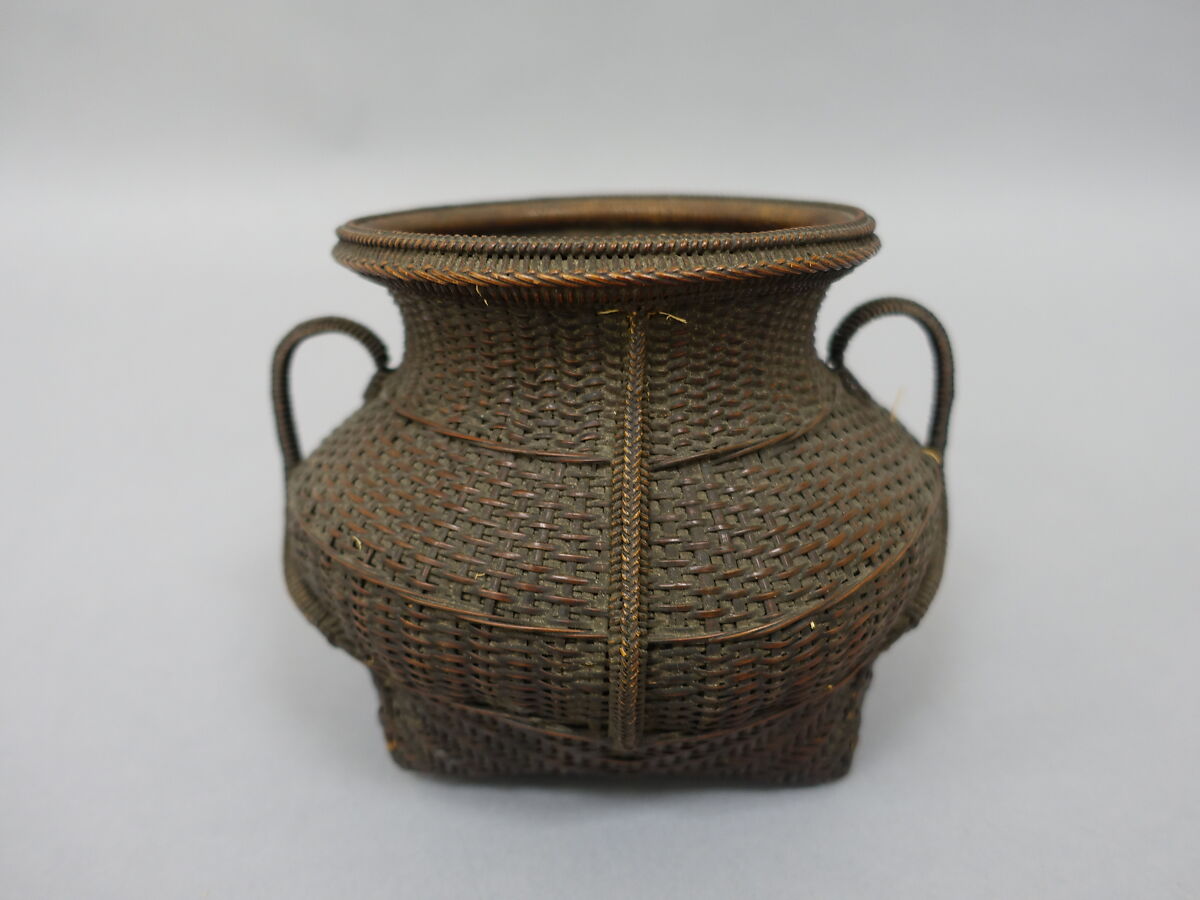 Basket, Rattan?, Japan