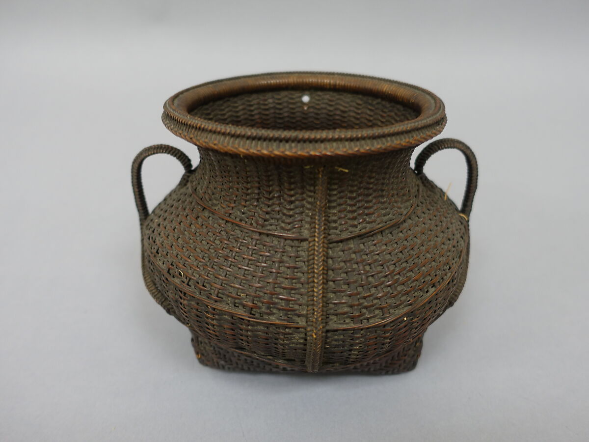 Basket, Rattan?, Japan