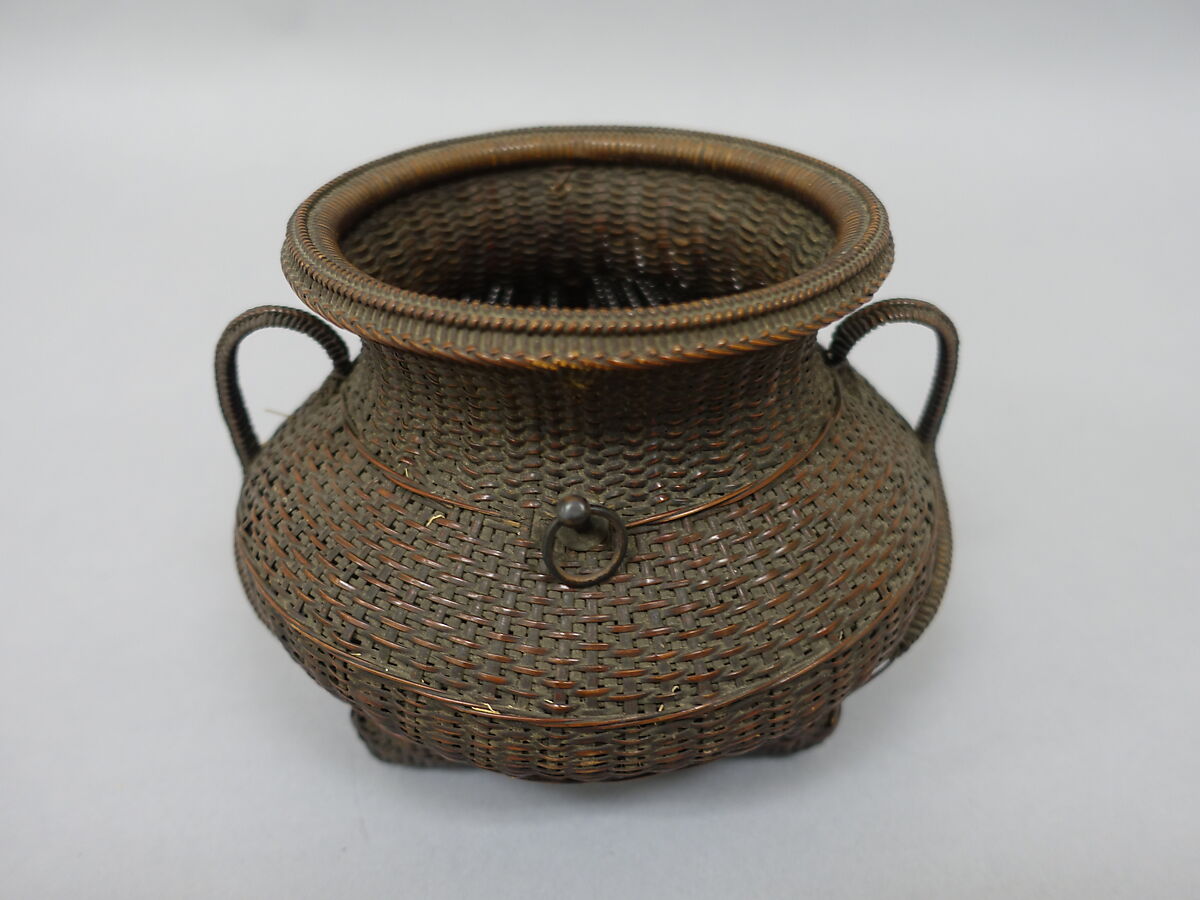 Basket, Rattan?, Japan