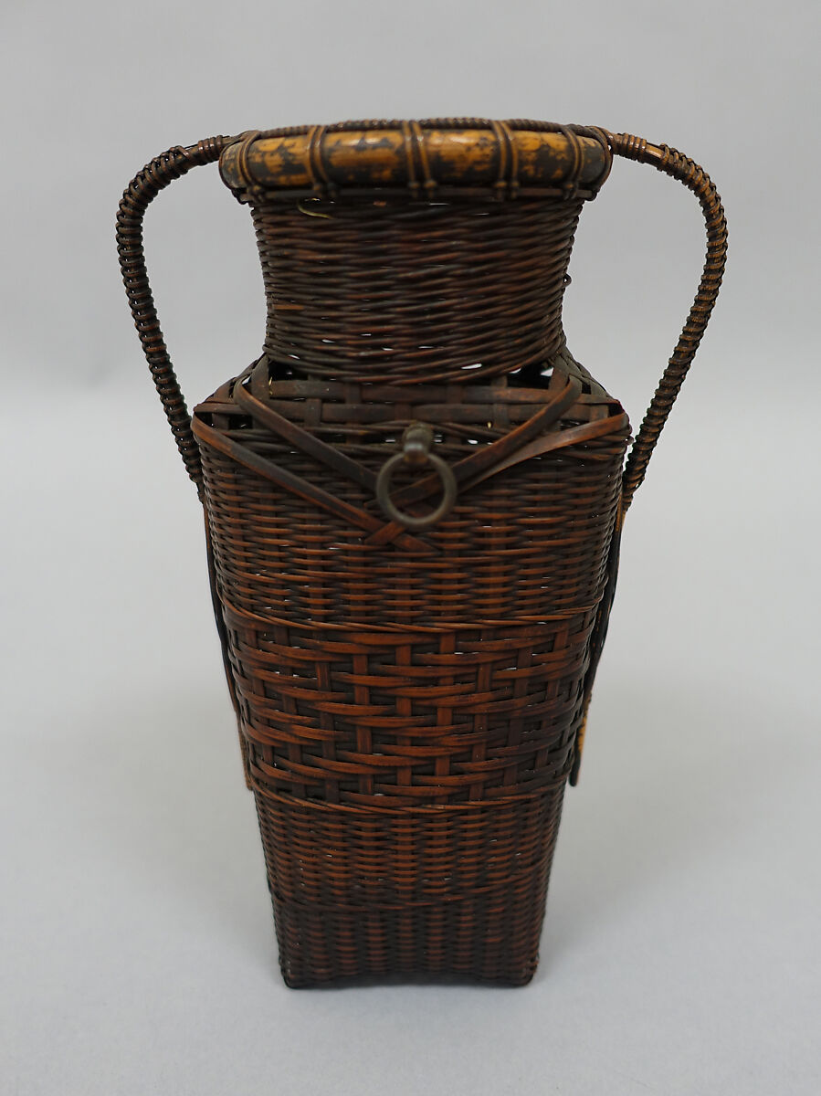 Hanging Basket, Rattan or bamboo, Japan 