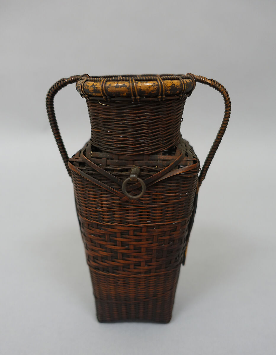 Hanging Basket, Rattan or bamboo, Japan