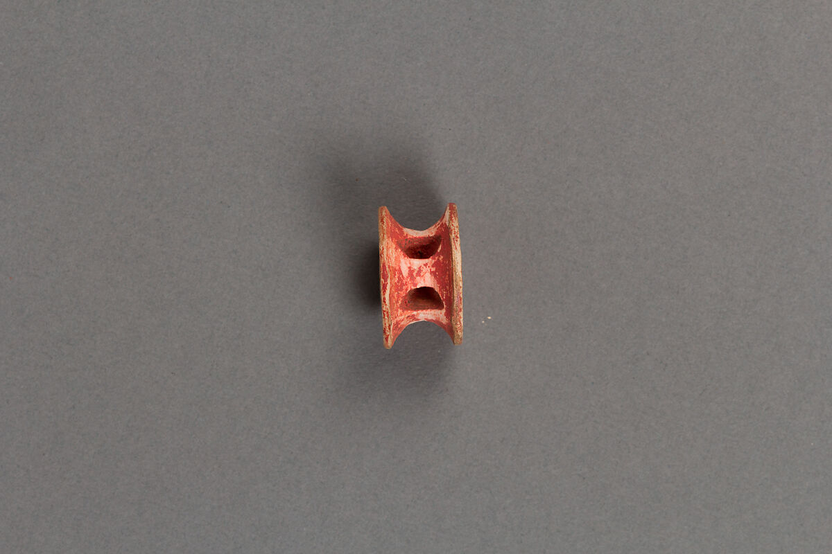 One of a Group of Bone Ornaments, Bone, vertebrae, claw, Japan