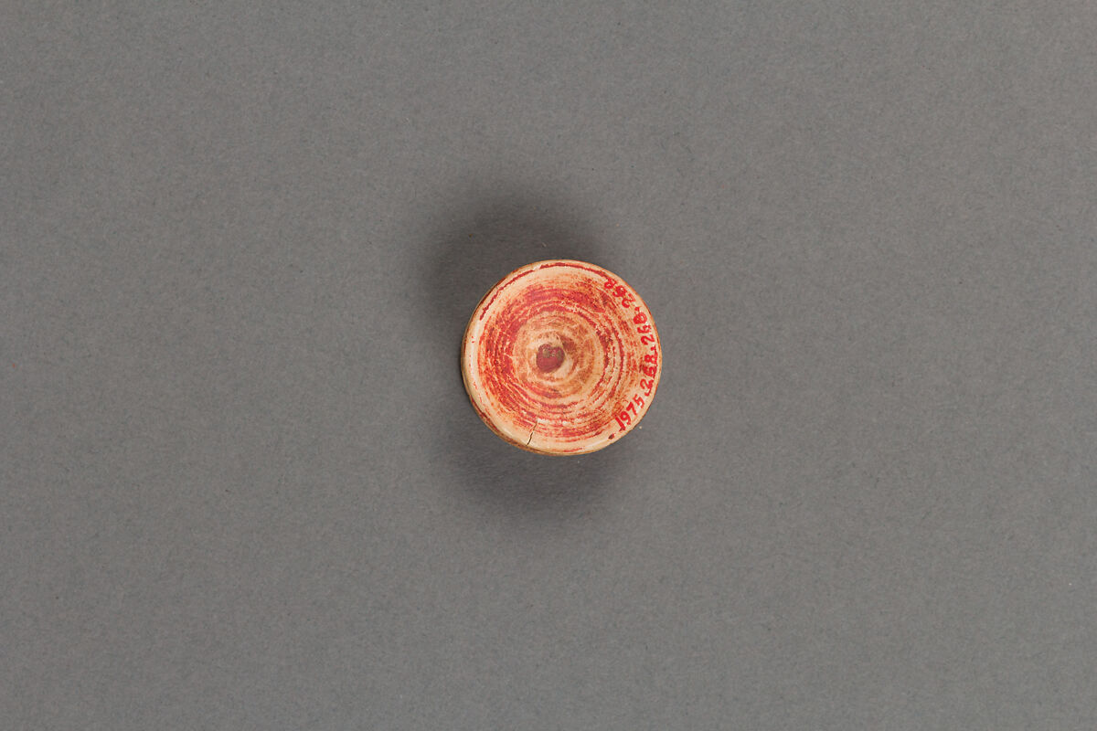 One of a Group of Bone Ornaments, Bone, vertebrae, claw, Japan