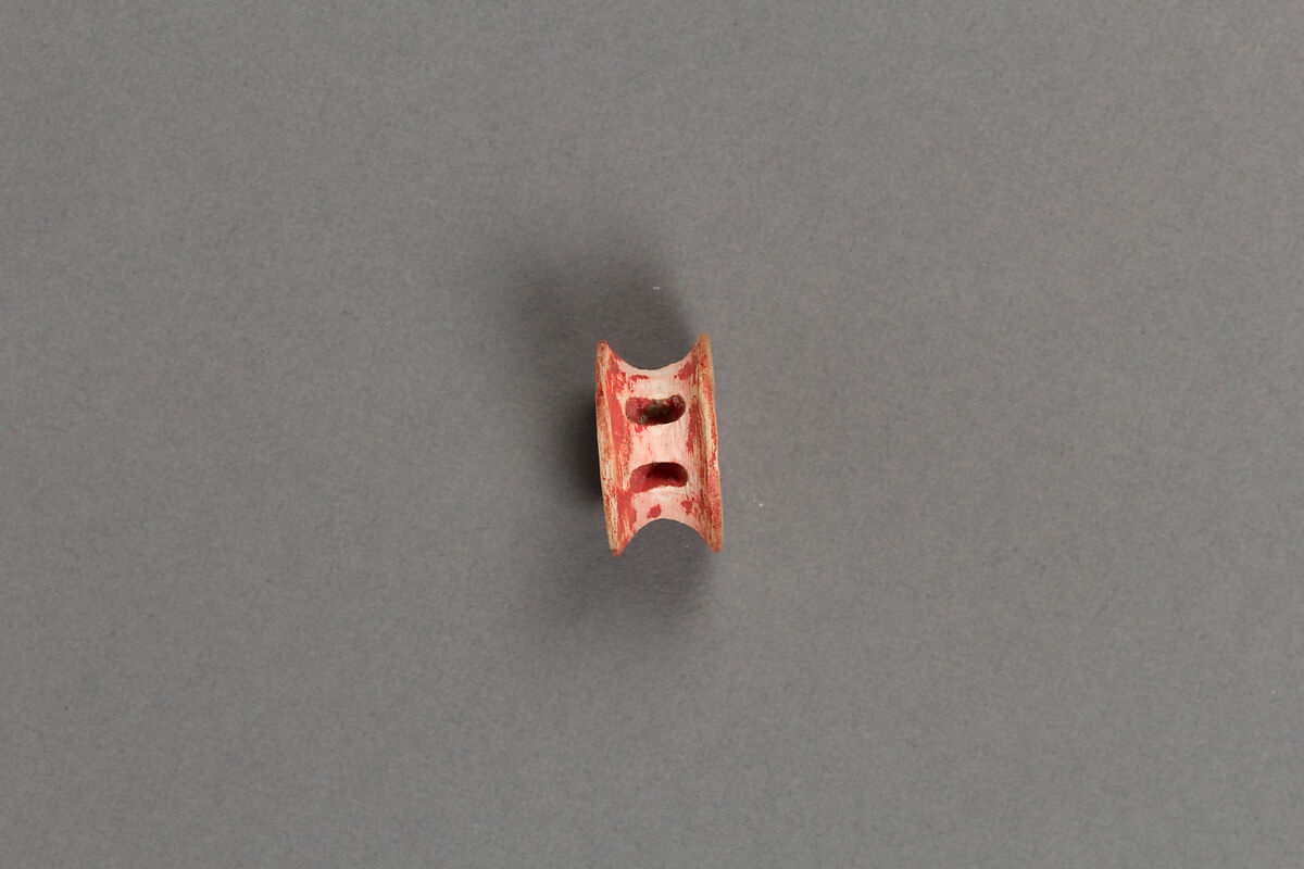 One of a Group of Bone Ornaments, Bone, vertebrae, claw, Japan