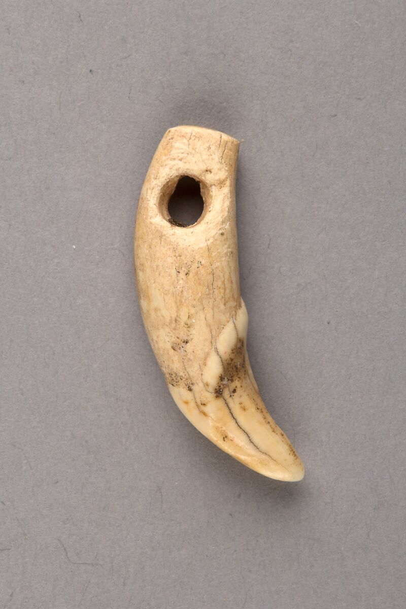 Body ornament, Bone, Japan 