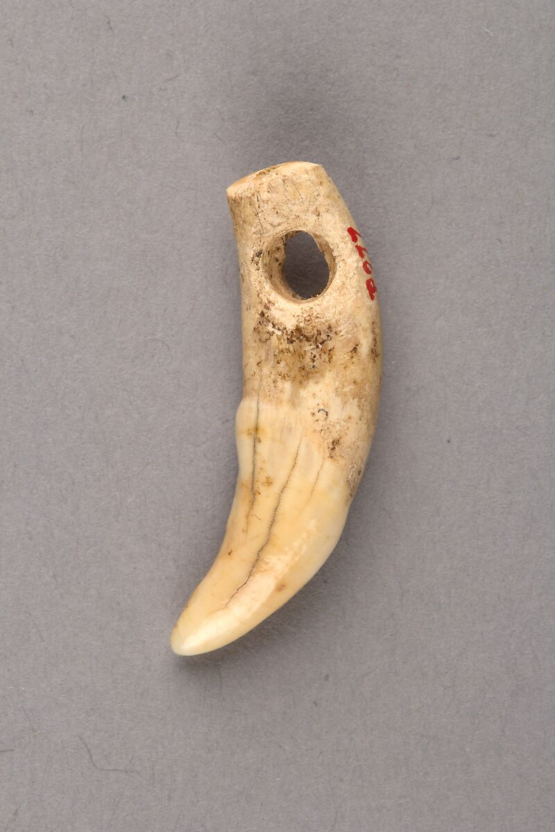 Body ornament, Bone, Japan