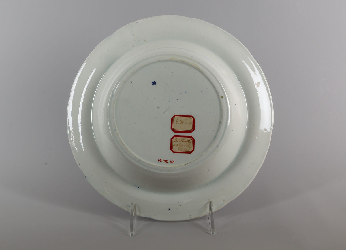 Plate, Enoch Wood &amp; Sons (British, active Burslem, 1818–46), Earthenware, transfer-printed, British (American market)