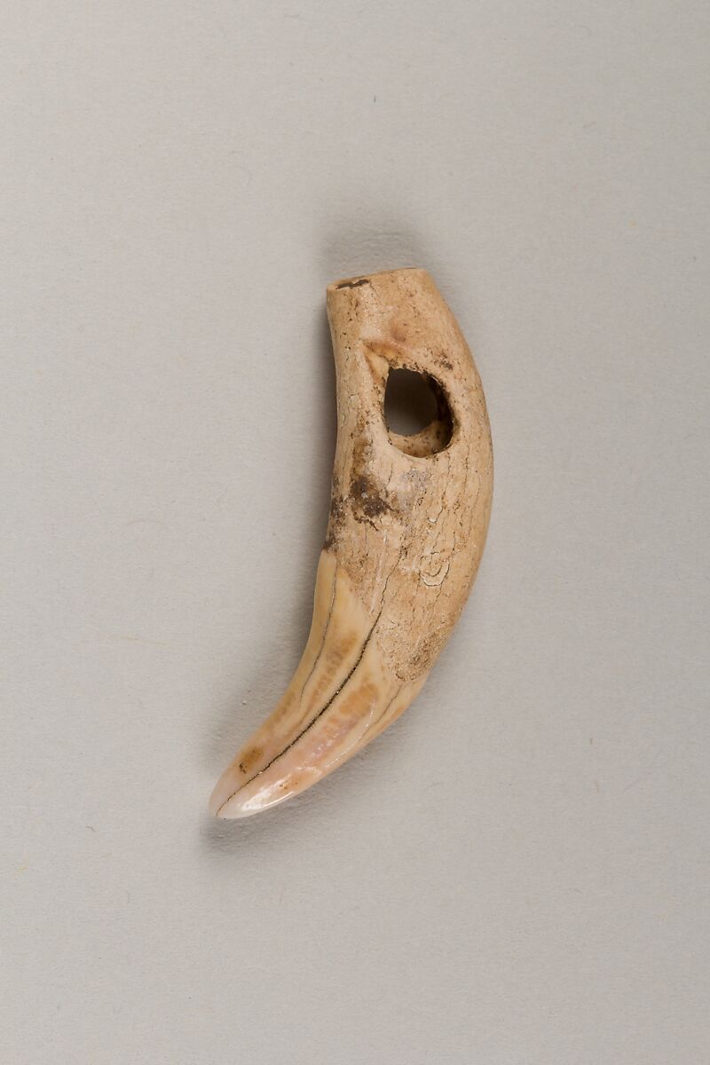 Body ornament, Bone, Japan