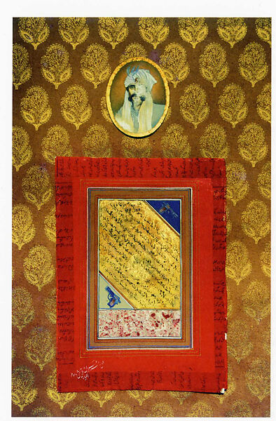 Shahnama, Imran Qureshi (Pakistani, born Hyderabad, 1972), Gouache and photo transfers on cut and pasted papers 