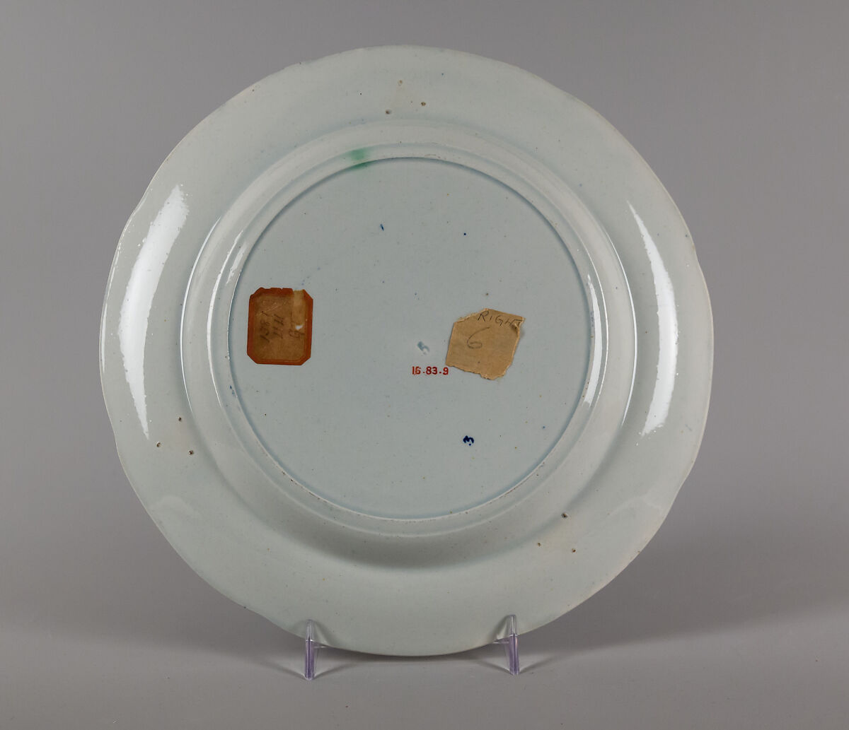 Plate, Enoch Wood &amp; Sons (British, active Burslem, 1818–46), Earthenware, transfer-printed, British (American market)