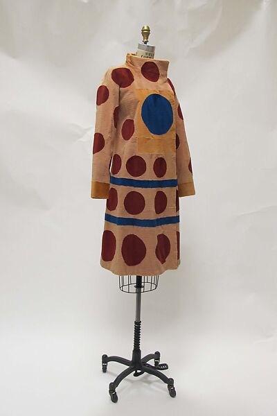 Coat, Fendi (Italian, founded 1925), fur (mink), silk, leather, metal, Italian