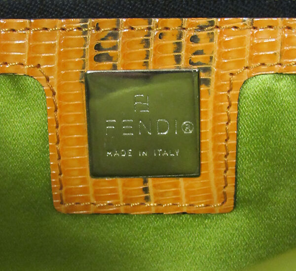 "Hell's Winter", Fendi (Italian, founded 1925), silk, leather, metal, Italian