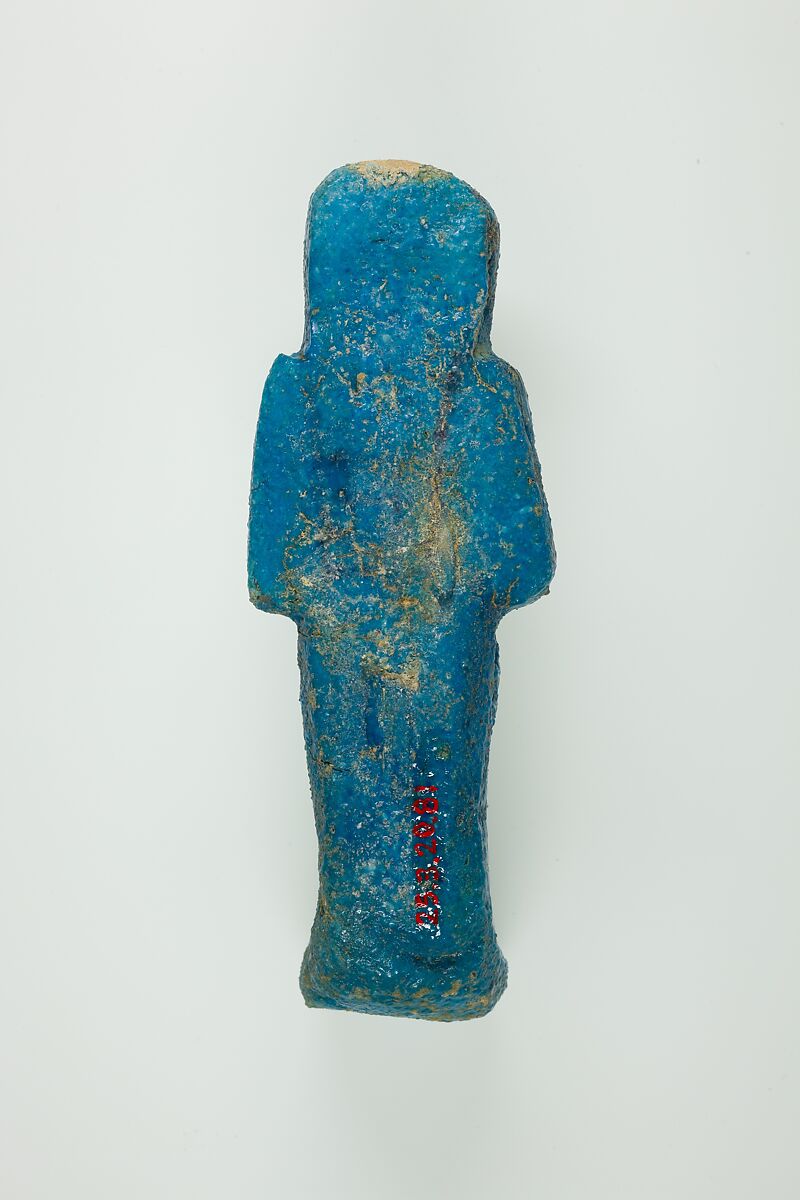 Worker Shabti of Henettawy (C), Daughter of Isetemkheb, Faience