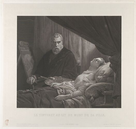 Tintoretto at His Daughter's Deathbed