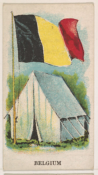 Belgium, from the Military Caramels series (E5), Issued by the Philadelphia Caramel Co., Camden, New Jersey or by, Commercial color lithograph 