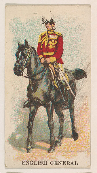 English General, from the Military Caramels series (E5), Issued by the Philadelphia Caramel Co., Camden, New Jersey or by, Commercial color lithograph 
