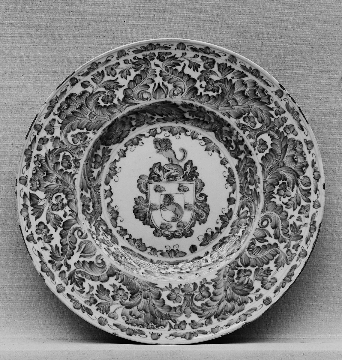 Dish, Porcelain (Export ware), China 