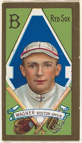 american tobacco company baseball cards Issued by the American Tobacco Company - Charles Wagner, Boston Red Sox,  American League, from the 