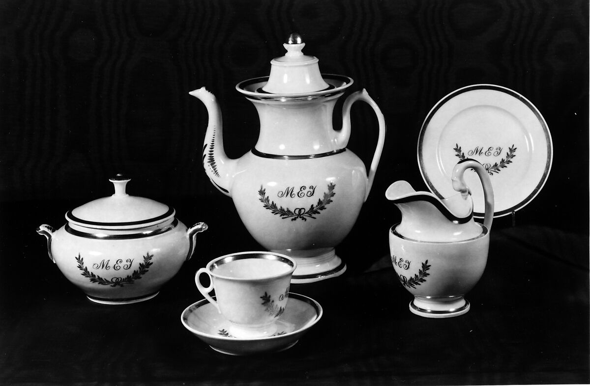 Plate, Tucker and Hemphill (1831–37), Porcelain, American