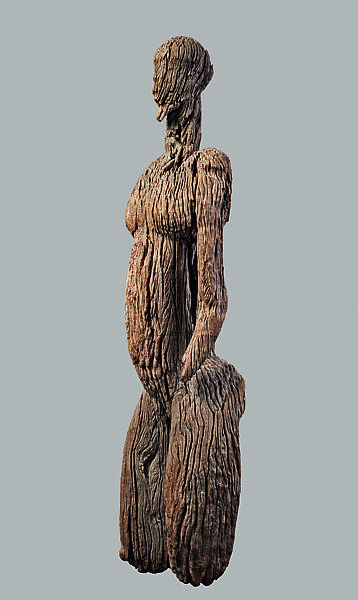 Male Figure, Wood, Yungur/Mboi/'Bǝna peoples 