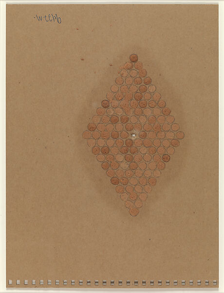Range, Donald Moffett (American, born San Antonio, Texas, 1955), Fudge and graphite on cardboard 
