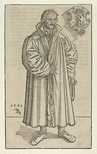 Philip Melanchthon, Full-Length Towards the Right