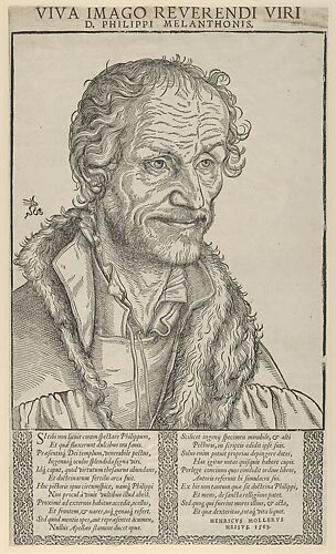 Philip Melanchthon, Bust to the Right