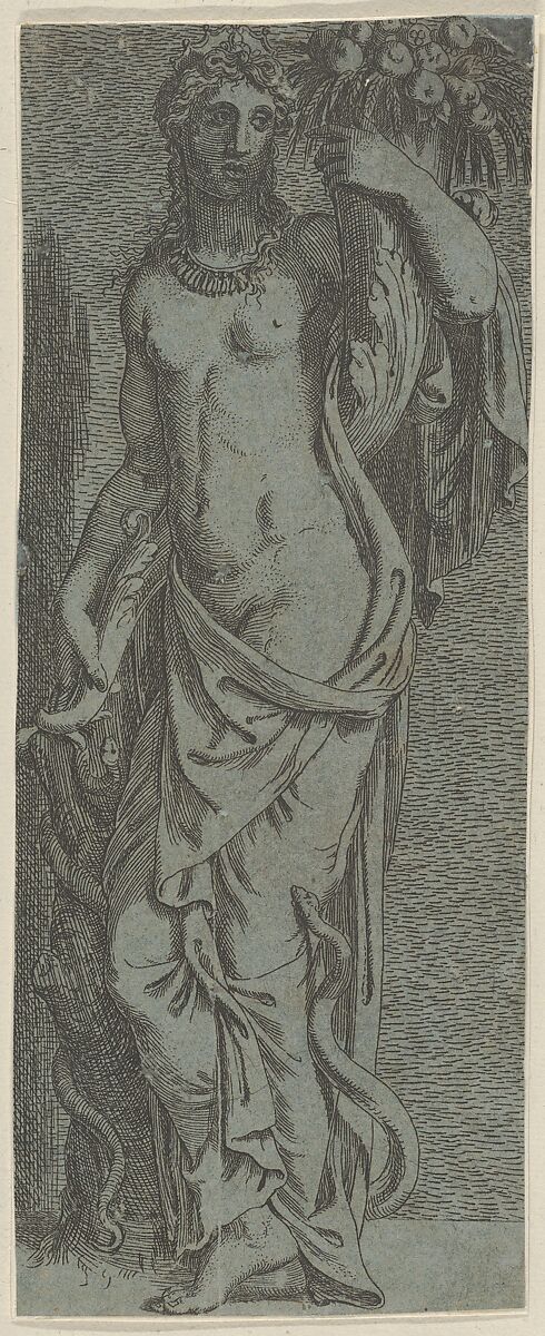 Summer, Battista Angolo del Moro (Italian, Verona ca. 1515–ca. 1573 Murano), Etching 