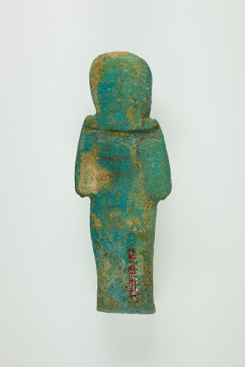 Worker Shabti of Henettawy (C), Daughter of Isetemkheb, Faience