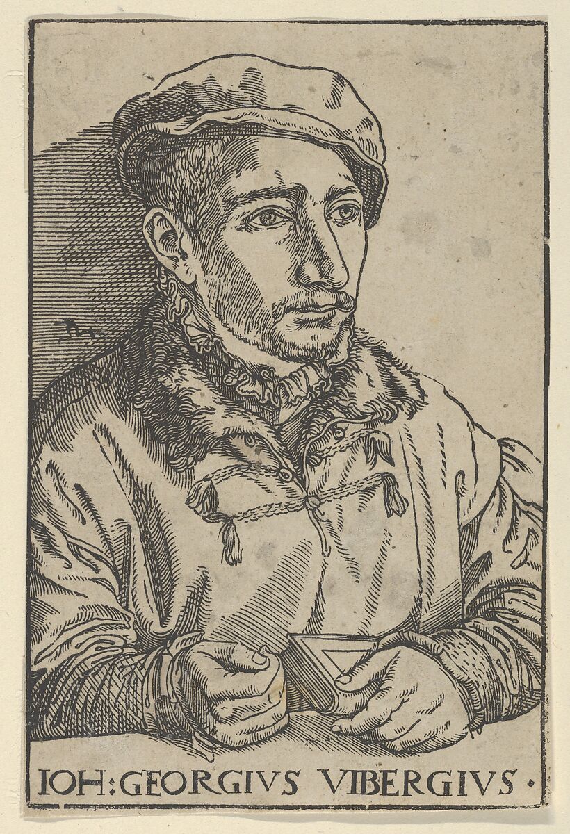 Portrait of Johann Georg Viberg, After Lucas Cranach the Younger (German, Wittenberg 1515–1586 Wittenberg), Woodcut 