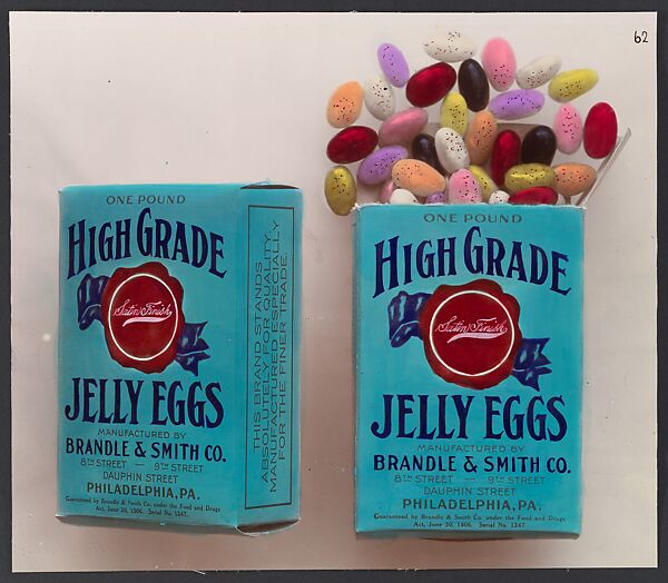 [High Grade Jelly Eggs, from a Brandle & Smith Co. Catalogue], Schadde Brothers  American, Gelatin silver print