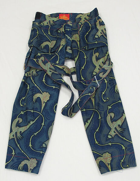 Ensemble, Vivienne Westwood (British, founded 1971), cotton, metal, synthetic, British