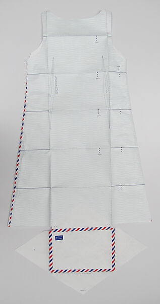 Dress, Hussein Chalayan (British, born Cyprus, 1970), Tyvek, British