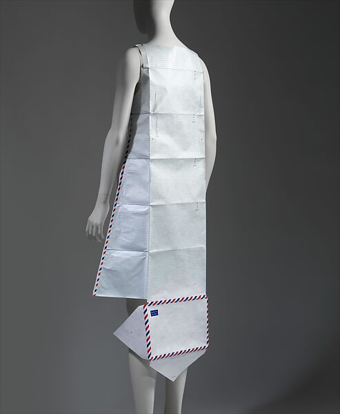 Dress, Hussein Chalayan (British, born Cyprus, 1970), Tyvek, British 