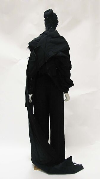 Ensemble, Undercover (Japanese, founded 1990), Silk, wool, cashmere, cotton, nylon, metal, leather, synthetic, Japanese