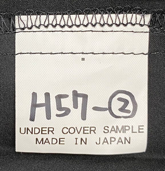 Ensemble, Undercover (Japanese, founded 1990), Silk, wool, cashmere, cotton, nylon, metal, leather, synthetic, Japanese