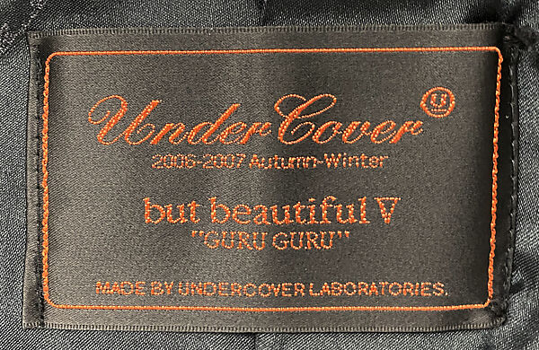 Ensemble, Undercover (Japanese, founded 1990), Silk, wool, cashmere, cotton, nylon, metal, leather, synthetic, Japanese