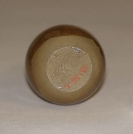 Tea Jar, Ctoneware with iron-rich glaze (Takatori ware), Japan