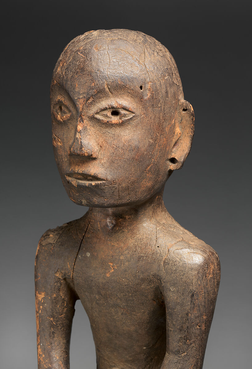 Bulul (male rice deity figure), Ifugao artist, Wood, Ifugao people